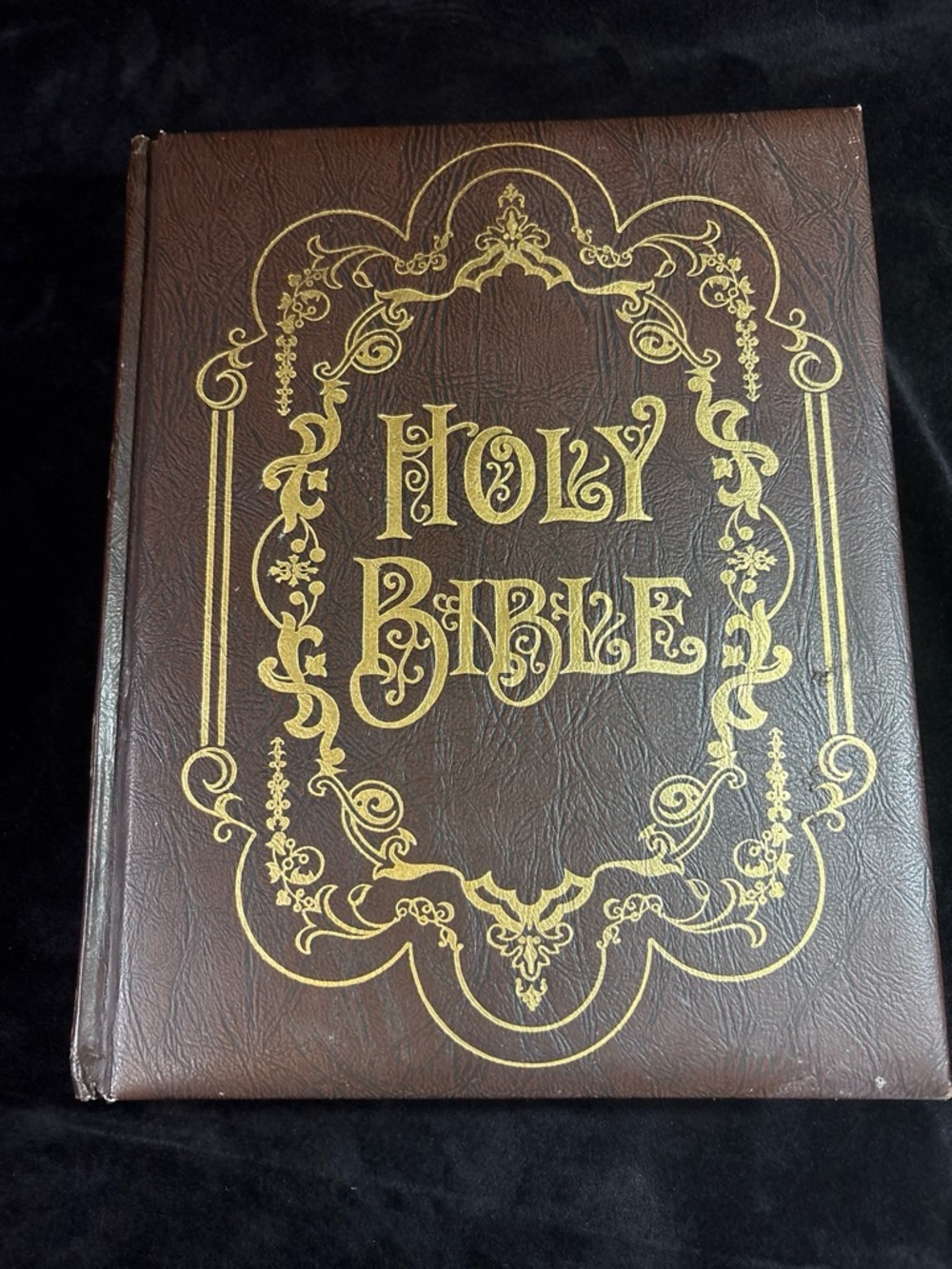 Fireside Bible Publishers King James Version Family Record Holy Bible Large EUC